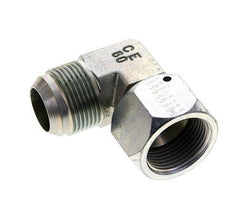 90° JIC L-Koppeling UN 1-5/16''-12 Buitendraad X Binnendraad Staal 170bar