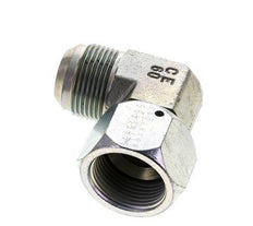 90° JIC L-Koppeling UN 1-5/16''-12 Buitendraad X Binnendraad Staal 170bar