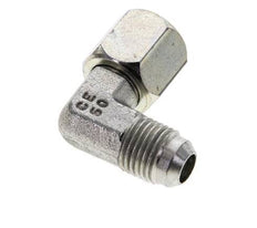 90° JIC L-Koppeling UNF 9/16''-18 Buitendraad X Binnendraad Staal 275bar