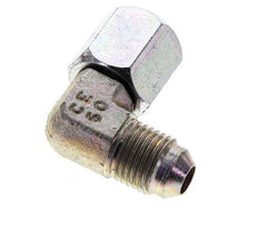 90° JIC L-Koppeling UNF 1/2''-20 Buitendraad X Binnendraad Staal 275bar