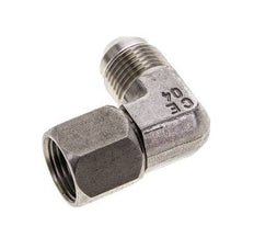 90° JIC L-Koppeling UNF Koppeling 3/4''-16 Buitendraad X Binnendraad RVS 275bar