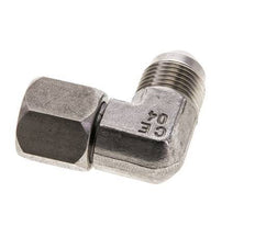90° JIC L-Koppeling UNF Koppeling 3/4''-16 Buitendraad X Binnendraad RVS 275bar
