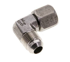 90° JIC L-Koppeling UNF Koppeling 3/4''-16 Buitendraad X Binnendraad RVS 275bar