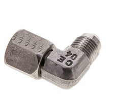 90° JIC L-Koppeling UNF 1/2''-20 Buitendraad X Binnendraad RVS 275bar