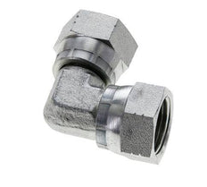 90° JIC L-Koppeling UNF 7/8''-14 Staal 210bar