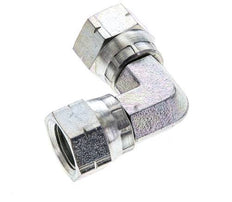 90° JIC L-Koppeling UNF 9/16''-18 Staal 275bar