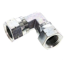 90° JIC L-Koppeling UNF 9/16''-18 Staal 275bar