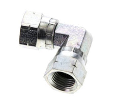 90° JIC L-Koppeling UNF 9/16''-18 Staal 275bar
