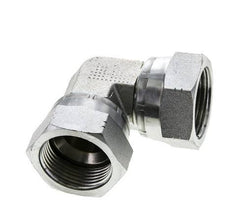 90° JIC L-Koppeling UN 1-5/16''-12 Staal 170bar
