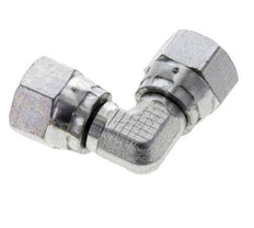 90° JIC L-Koppeling UNF 1/2''-20 Staal 275bar