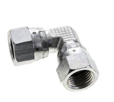 90° JIC L-Koppeling UNF 1/2''-20 Staal 275bar