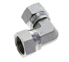 90° JIC L-Koppeling UN 1-1/16''-12 Staal 210bar