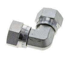 90° JIC L-Koppeling UN 1-1/16''-12 Staal 210bar