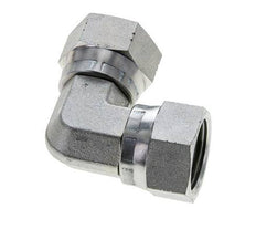 90° JIC L-Koppeling UN 1-1/16''-12 Staal 210bar