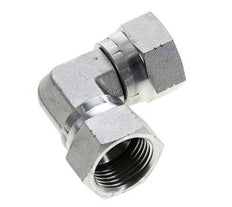 90° JIC L-Koppeling UN 1-1/16''-12 Staal 210bar