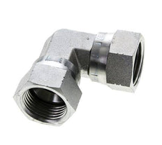 90° JIC L-Koppeling UN 1-1/16''-12 Staal 210bar