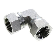 90° JIC L-Koppeling UN 1-1/16''-12 Staal 210bar