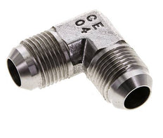 90° JIC L-Koppeling UNF 7/8''-14 Buitendraad RVS 350bar