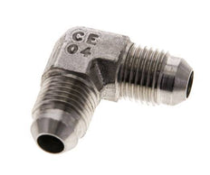 90° JIC L-Koppeling UNF 1/2''-20 Buitendraad RVS 450bar