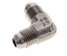 90° JIC L-Koppeling UNF 1/2''-20 Buitendraad RVS 450bar