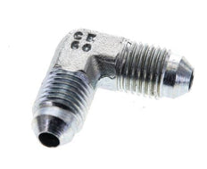 90deg JIC Angled Fitting UNF 7/16''-20 Male Steel 450bar (6322.5psi) [2 Pieces]