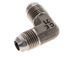 90° JIC L-Koppeling UNF 9/16''-18 Buitendraad RVS 350bar