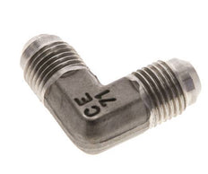 90° JIC L-Koppeling UNF 9/16''-18 Buitendraad RVS 350bar