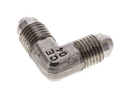 90° JIC L-Koppeling UNF 7/16''-20 Buitendraad RVS 450bar