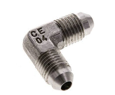 90° JIC L-Koppeling UNF 7/16''-20 Buitendraad RVS 450bar