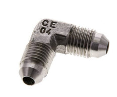 90° JIC L-Koppeling UNF 7/16''-20 Buitendraad RVS 450bar