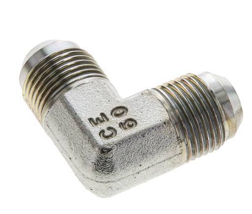 90° JIC L-Koppeling UNF 7/8''-14 Buitendraad Staal 350bar