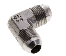 90° JIC L-Koppeling UNF 3/4''-16 Buitendraad RVS 350bar