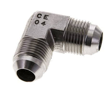 90° JIC L-Koppeling UNF 3/4''-16 Buitendraad RVS 350bar