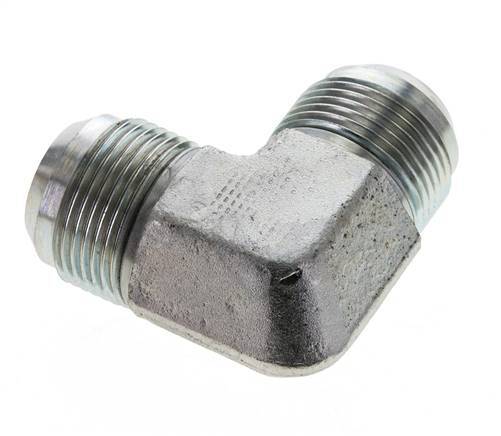 90° JIC L-Koppeling UN 1-5/16''-12 Buitendraad Staal 290bar