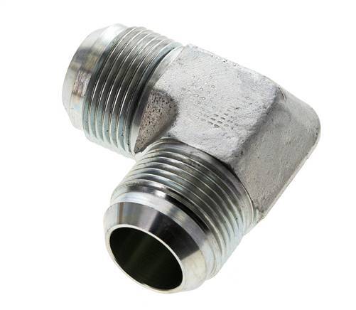 90° JIC L-Koppeling UN 1-5/16''-12 Buitendraad Staal 290bar