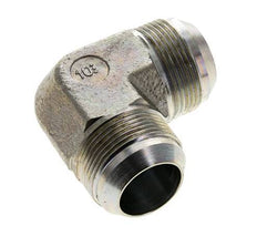90° JIC L-Koppeling UN 1-5/8''-12 Buitendraad Staal 240bar