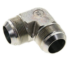 90° JIC L-Koppeling UN 1-5/8''-12 Buitendraad Staal 240bar