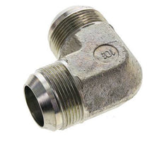 90° JIC L-Koppeling UN 1-5/8''-12 Buitendraad Staal 240bar