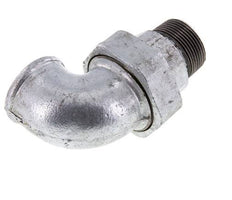 90° L-Koppeling Aansluiting 1 1/4'' Buitendraad R X Binnendraad Rp Gietijzer Conische Afdichting 25bar