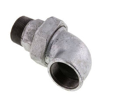 90° L-Koppeling Aansluiting 1 1/2'' Buitendraad R X Binnendraad Rp Gietijzer Conische Afdichting 25bar