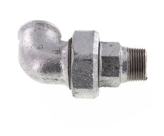 90° L-Koppeling Aansluiting 3/4'' Buitendraad R X Binnendraad Rp Gietijzer Conische Afdichting 25bar