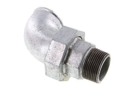 90° L-Koppeling Wartelmoer 1 1/4'' Buitendraad R X Binnendraad Rp Gietijzer Vlakke Afdichting Centellen 25bar