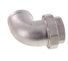 90° Aansluiting Wartelmoer Rp2'' Binnendraad RVS Conische Dichting 16bar