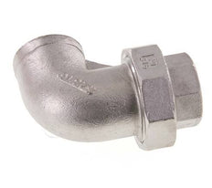 90° Uniale Connector Rp1'' Binnendraad RVS Conische Afdichting 16bar