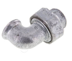 L-Stuk Wartelmoer Rp1/2'' Binnendraad Gietijzer Conische Afdichting 25bar
