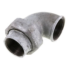 L-Stuk Wartelmoer Rp1 1/2'' Binnendraad Gietijzer Conische Dichting 25bar