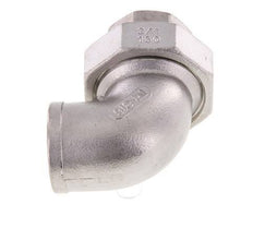 L-Stuk Wartelmoer Rp3/4'' Binnendraade RVS Conische Afdichting 16bar