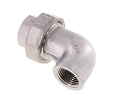 90° Wartelmoer Koppeling Rp1/2'' Binnendraad RVS Conische Afdichting 16bar