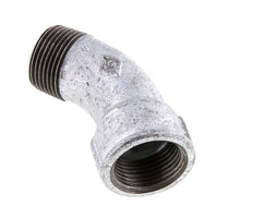 L-Koppeling 45° R1'' Buitendraad X Rp1'' Binnendraad Gietijzer 25bar