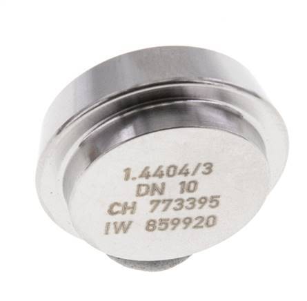 Eindkap 22mm Laspuntstuk DN 10 RVS DIN 11851